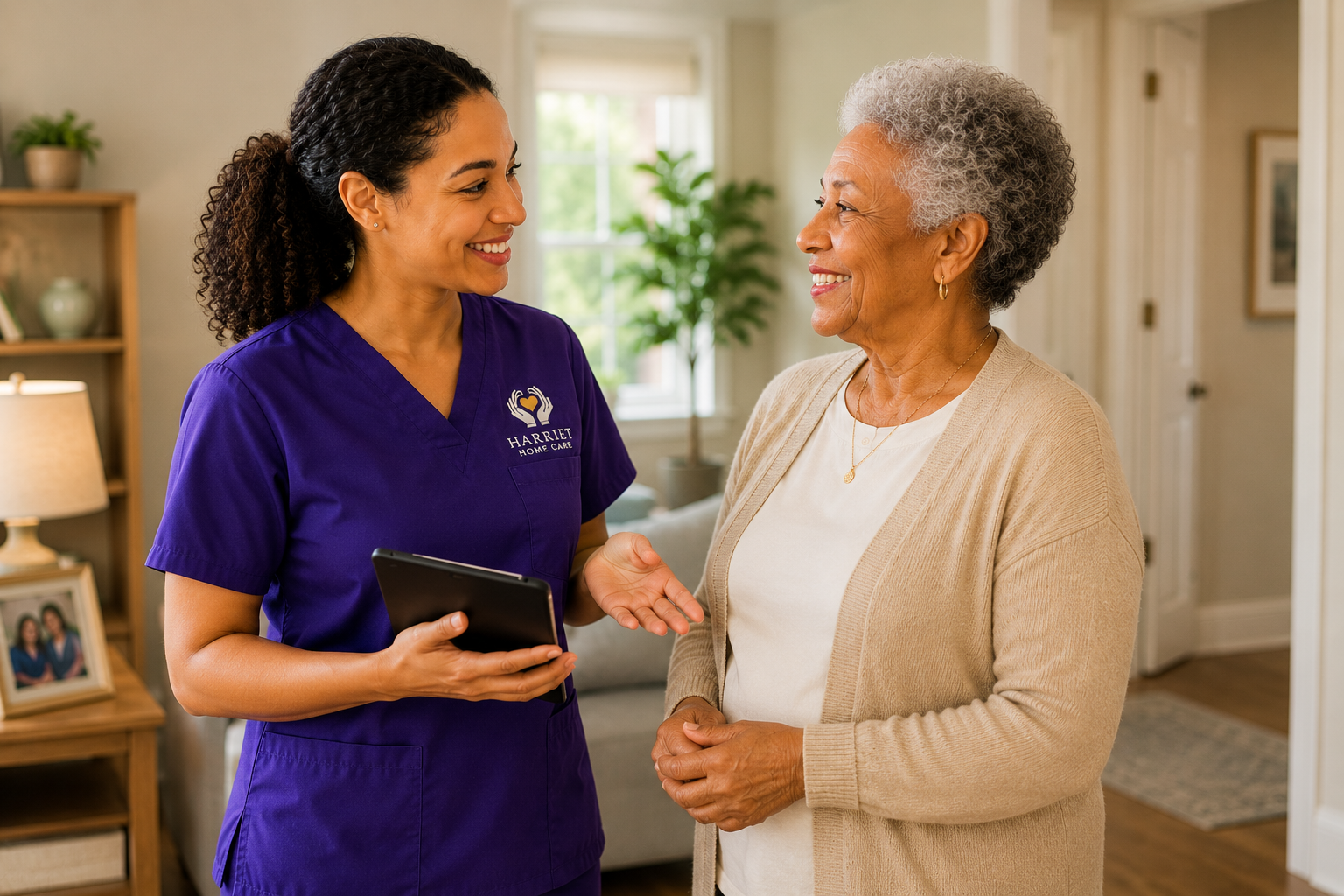 Our caregiving team